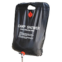 Переносной туристический душ на 20 л, Easy Camp Solar Shower / Душ для дачи / Походный компактный душ