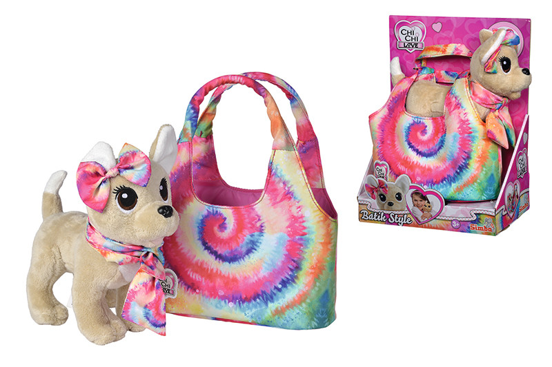 М'яка іграшка Chi Chi Love Собачка Чихуахуа Фешн Батік із сумочкою 5890008, фото 1
