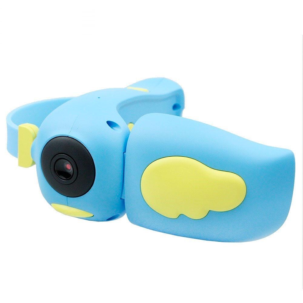 Детский фотоаппарат Kids Camera DV-A100, Голубой / Аккумуляторная видеокамера для детей / Цифровая мини камера - фото 6 - id-p2118406114