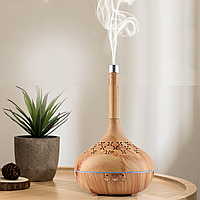 Аромадиффузор увлажнитель воздуха 400 мл с LED подсветкой 7 режимов Elite Aroma Diffuser EL-038 / Аромалампа