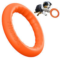Тренировочный круг (17 см) для апортировки собак, PitchDog17 / Игровое кольцо для средних и крупных пород