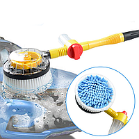 Насадка для шланга вращающаяся щетка Water Blast Cleaner Roto Brush / Насадка на шланг