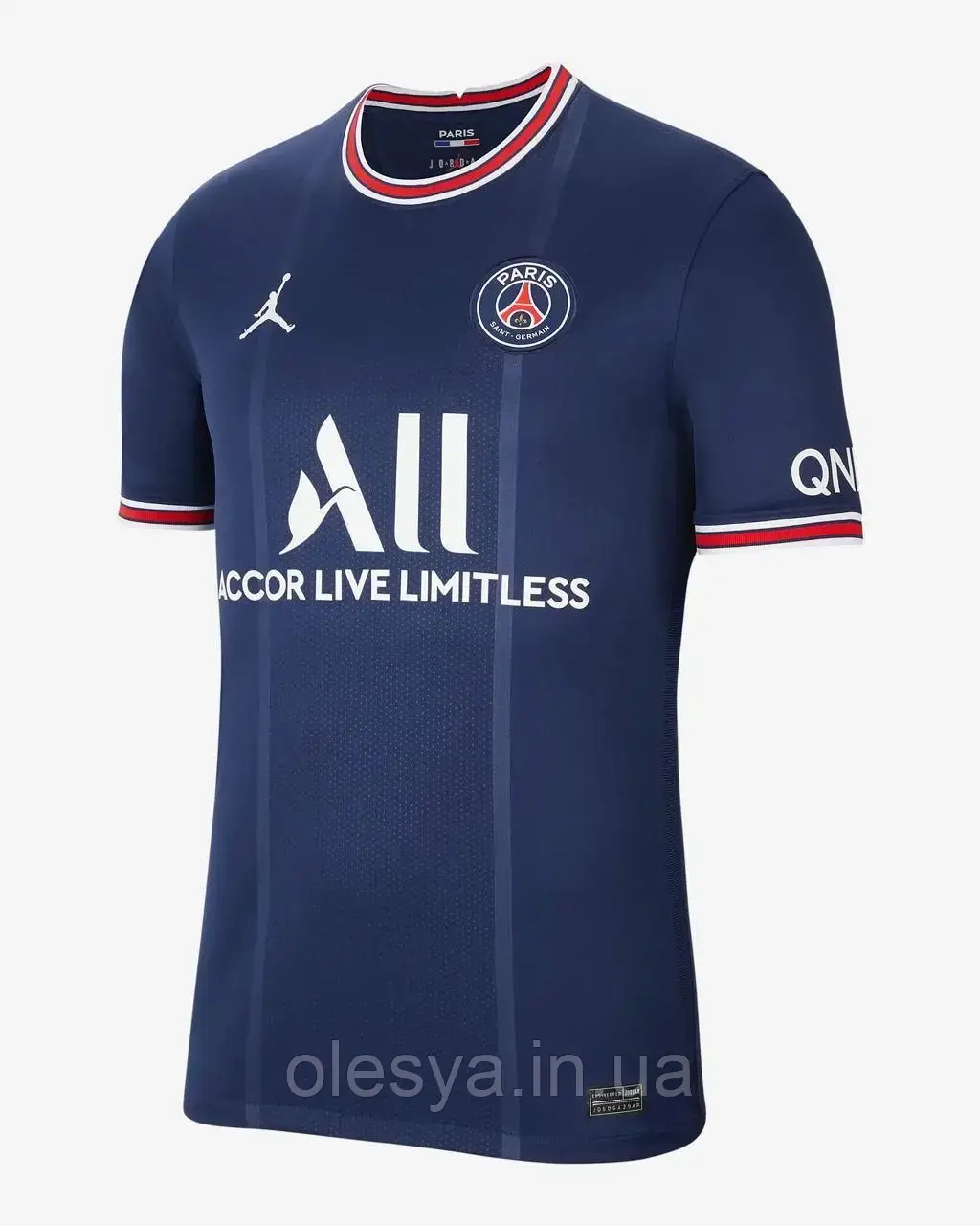 Футбольна ігрова футболка (джерсі) Nike Jordan PSG (S-XXL) L