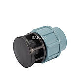 Заглушка "40" для поліетиленових труб ПНД, фото 2