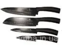 Набор ножей 4 пр Metallic Line SHINY BLACK Edition