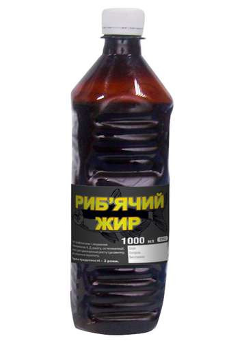 Риб'ячий жир для тварин, 1 л