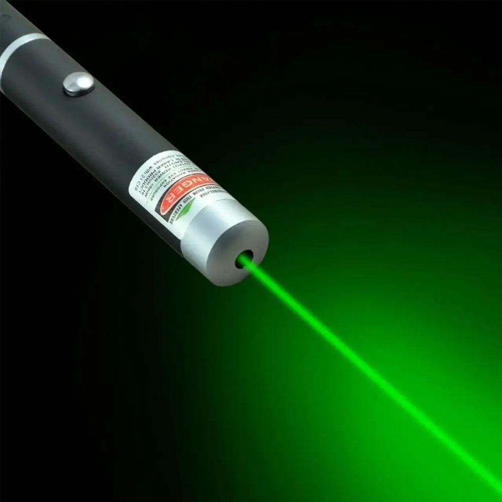 Мощная лазерная указка на батарейках с насадками до 10 км, 100 W, Зеленая / Точечный лазерный светильник - фото 7 - id-p2118393132