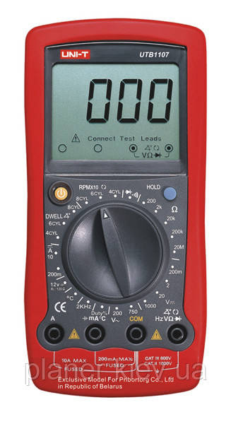 Цифровий автомобільний мультиметр UNI-T UTM 1107 (UT107)