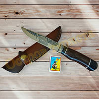 Нож кухон охотничий туристический Орел сталь 65х13 с чехлом 27.5 см