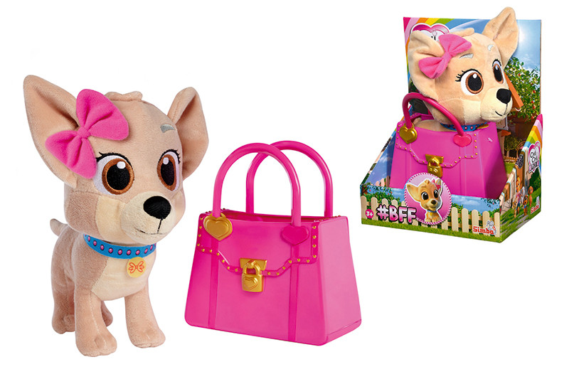 М'яка іграшка Собачка Chi Chi Love Зірка мультфільму із сумочкою 5890020, фото 1