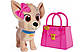 М'яка іграшка Собачка Chi Chi Love Зірка мультфільму із сумочкою 5890020, фото 2