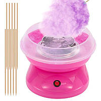 Аппарат для приготовления сахарной ваты 500Вт, Candy Maker, Розовый / Машинка для сладкой ваты