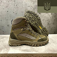 Тактические ботинки олива ЗСУ мужские тактические ботинки с натуральной кожи Тактические берцы Ботинки олива