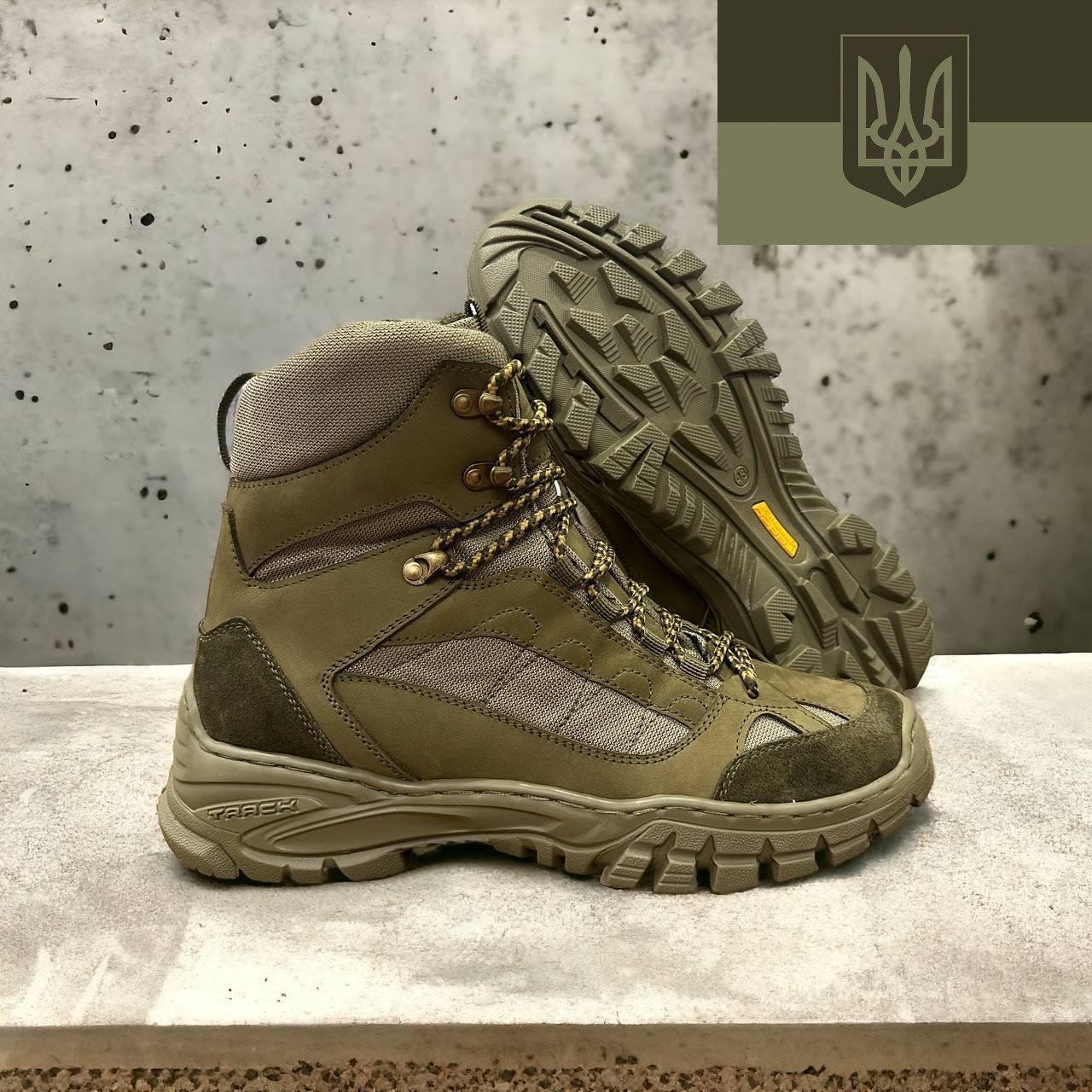 Тактичні черевики олива ЗСУ  тактичні черевики з натуральної шкіри ботинки олива високі ВСУ Армійське взуття олива