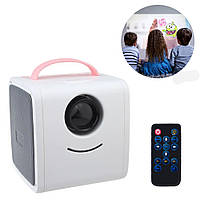 Дитячий міні-проектор із USB, пультом керування Q2 / Портативний проектор / Мультимедійний проектор для дітей