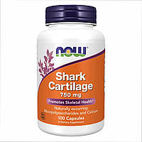 Акулячий хрящ Now Foods Shark Cartilage 750mg 100caps (1086-100-17-9129764-20)