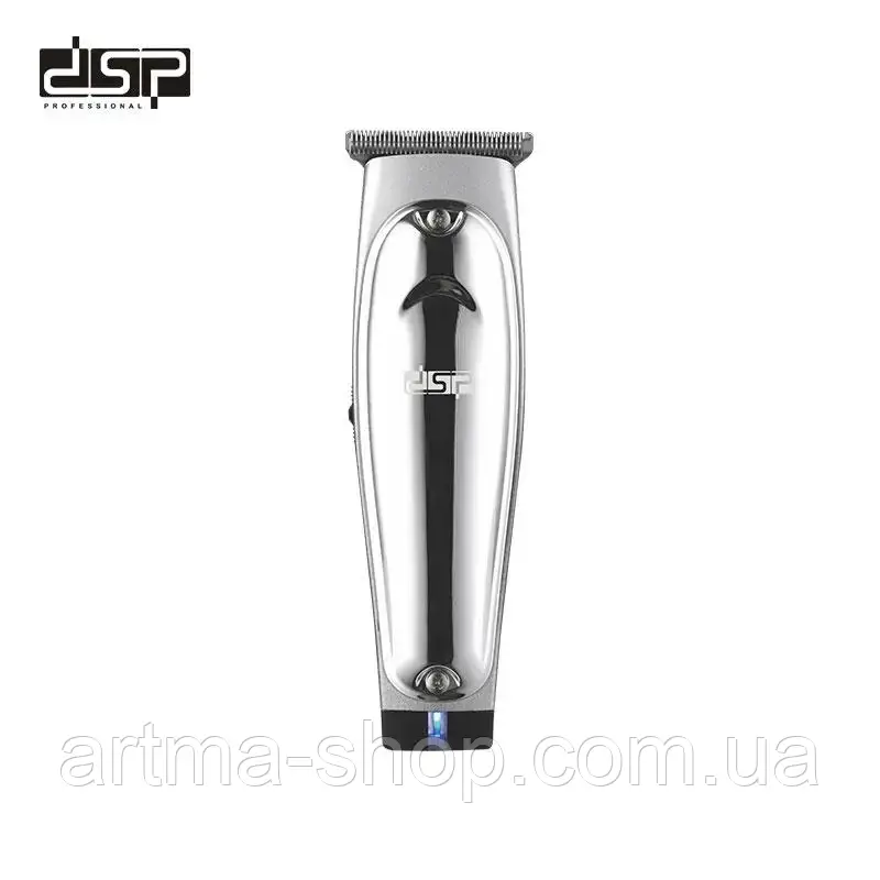 Машинка для стрижки волосся DSP Потужність 5 Вт, 3 насадки, сріблястий (90377)