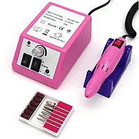Фрезер для маникюра Beauty nail DM-14, 20000 об/мин + насадки / Аппарат для маникюра и педикюра