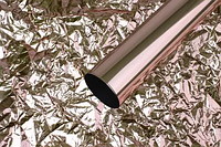Пленка (калька) в листах "Метталик розовое золото" (58 см х 58 см) 5 листов