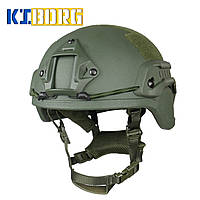 Шлем MICH 2000 с креплением Helmet PE NIJ IIIA.44 Хаки