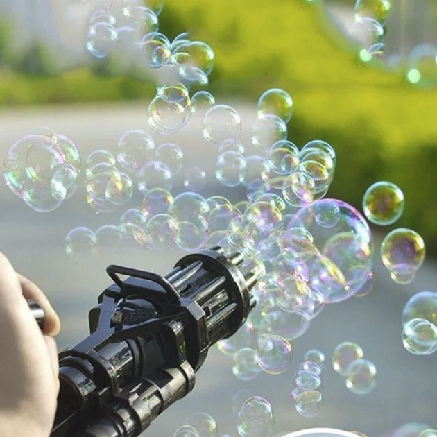 Пулемет детский с мыльными пузырями Gatling Миниган WJ 950 FIL - фото 4 - id-p2118417427