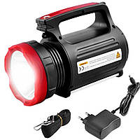 Переносной фонарь с Powerbank, Luxury 2895U-5W+20SMD, зарядка от сети / Ручной аккумуляторный фонарь-прожектор