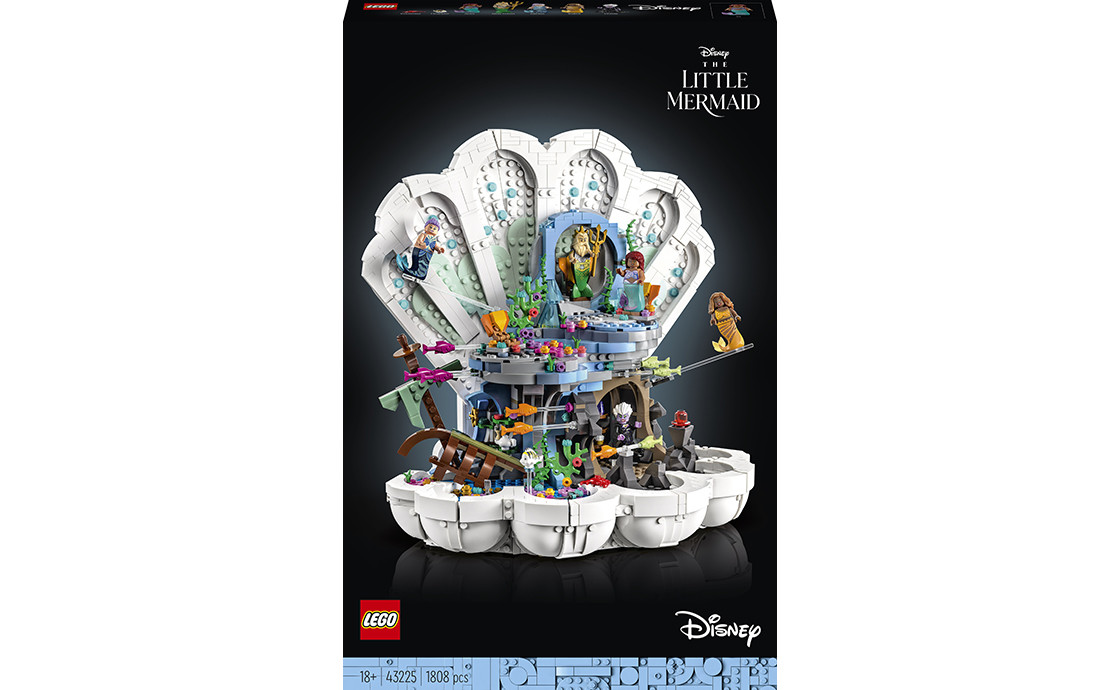 LEGO Disney Princess Русалонька. Королівська мушля 1808 деталей (43225)
