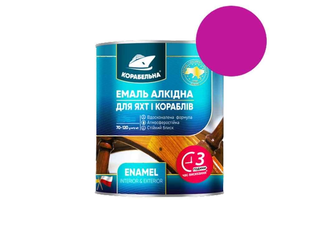 Емаль алкідна ПФ-115 Бузковий 0,9кг ТМ КОРАБЕЛЬНА, фото 1
