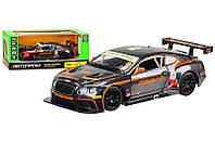 Машина металлическая 68267A "Автопром", 1:24 "Bentley Continental GT3 Concept", батарейки, свет,звук,