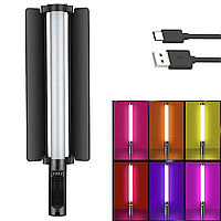 Светодиодная лампа жезл с рефлектором от USB, RGB LED Stick Lamp / Led лампа-палка для тик тока / Rgb лампа