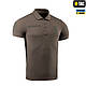 M-Tac чоловіча тактична футболка поло хакі з велкро панелями 65/35 Dark Olive - фото 3 - id-p2118511223