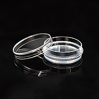 Чашка Петрі 35 мм культуральна з кільцем стерильна без ДНКаз РНКаз TC оброблена поверхня (ПС) 20 шт