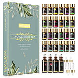 Великий Подарунковий набір Натуральних Ефірних Масел Оригінал 28 шт Premium Essential Oils MAYJAM, фото 9