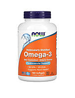 Now Foods Molecularly Distilled Omega-3 180 гелевых капсул