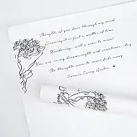 Плівка (калька) матова в листах "Лист - біла" (58 см х 58 см) 5 листів