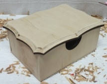 Візитниця з рельєфною кришкою (кришка з фрезою)