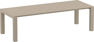 Стіл пластиковий розкладний 260-300 см, Vegas Table Medium, Siesta, Туреччина бежевий