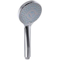 Душова лійка ZERIX SH-03 багаторежимна 100мм пластик хром ZX2740