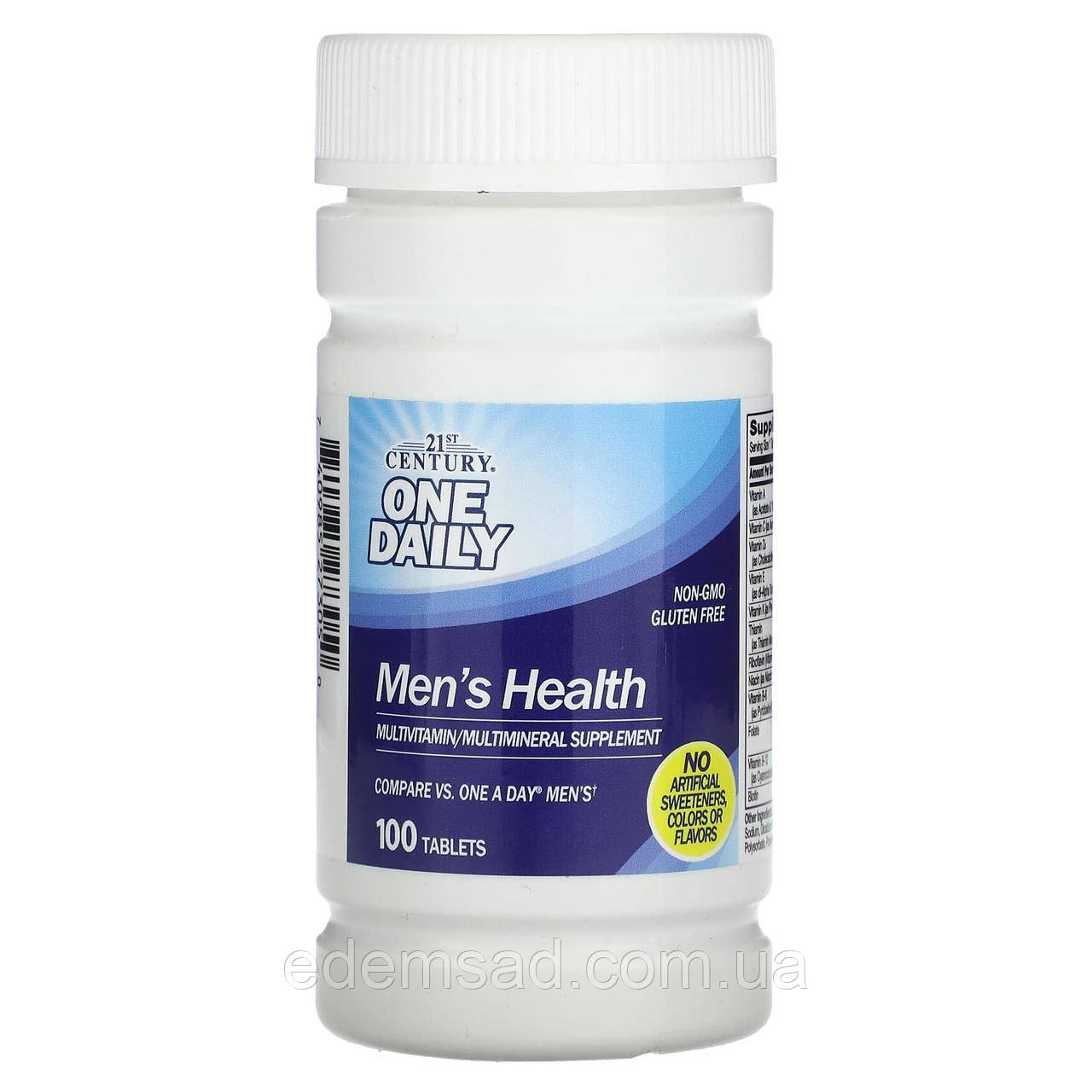 21st Century, One Daily, для чоловічого здоров'я, 100 таблеток