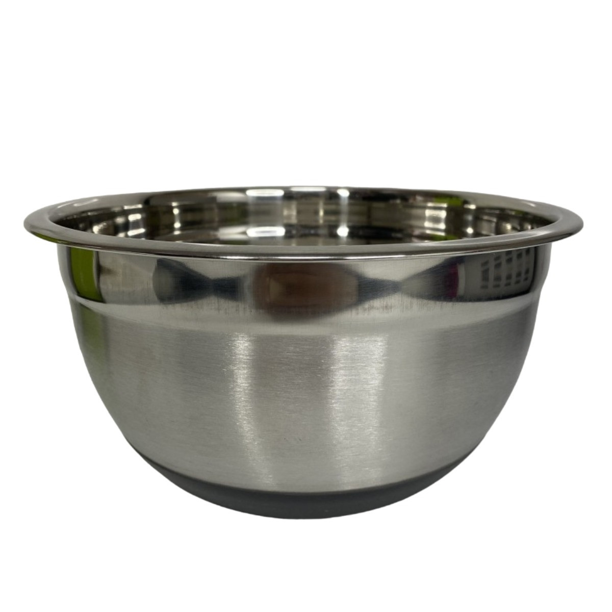 Миска глибока із силіконовим дном German Bowl 16 см (0810) Нержавійка