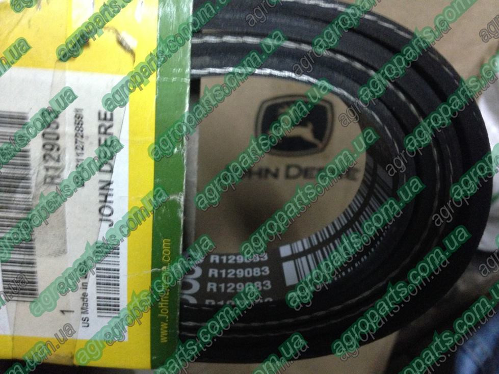 Ремінь R129083 з/год трактора V-BELT 8Ribs 1950mm (76.772") John Deere пас r129083
