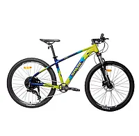 Велосипед SPARK X750 27.5-AL-17-AML-HDD (Зелено-синий)