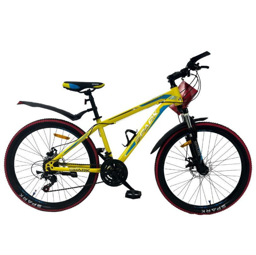 Велосипед SPARK FORESTER 2.0 26-ST-15-AML-D (Желтый) - фото 1 - id-p2118535118