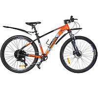 Велосипед SPARK X750 27.5-AL-17-AML-HDD (Оранжево-черный)