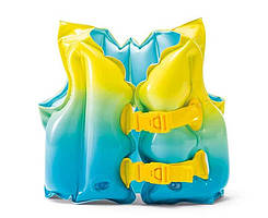 Надувний жилет Intex 59663 NP (24) "Блакитна лагуна", від 3 до 5 років