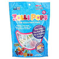 Леденцы без сахара The Clean Teeth Pops Zollipops 23-25 шт, 147 г