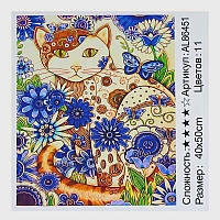 Алмазна мозаїка AL 86451 (30) "TK Group", 40х50 см, “Кішка”, в коробці