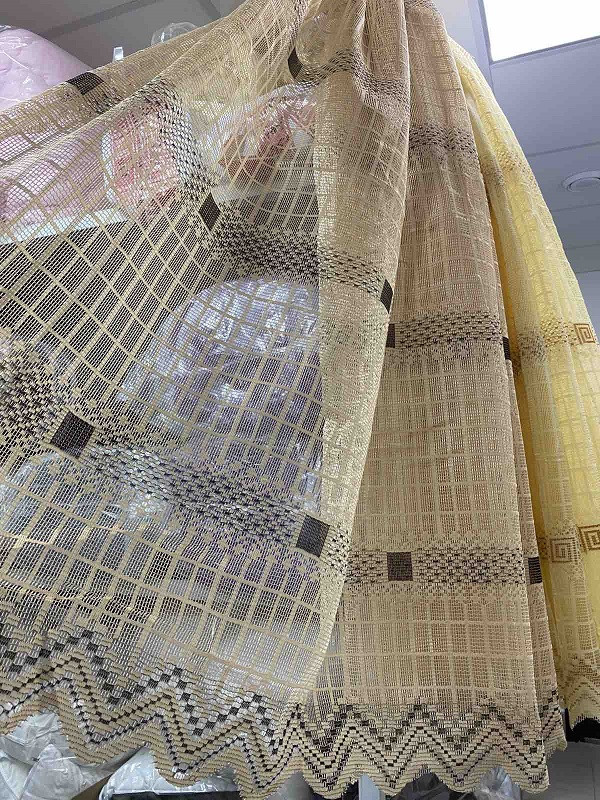 Тюль сітка коротка №2195 1,50 м для кухні, віранди, коридору на відріз