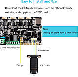 Комплект датчиків автоматичного вирівнювання ліжка Creality CR Touch для 3D-принтера, фото 4