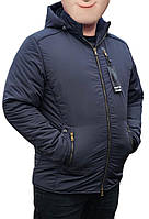 Чоловіча якісна демісезонна куртка зі знімним капюшоном. "Classic-2024"., фото 2